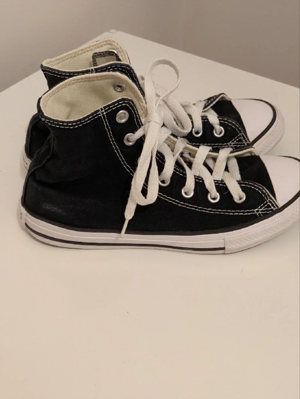 Converse Black High-Top Canvas Sneakers